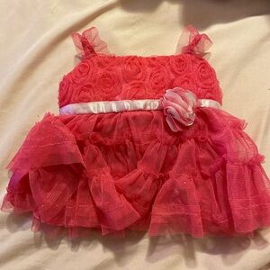 Adorable Pink Ruffled Dress for build a bear